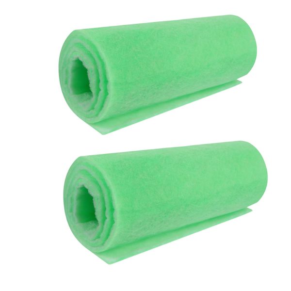 Pet Aquarium Filter Customizable Cut Thickened Filtration 2Pcs (1.2M)