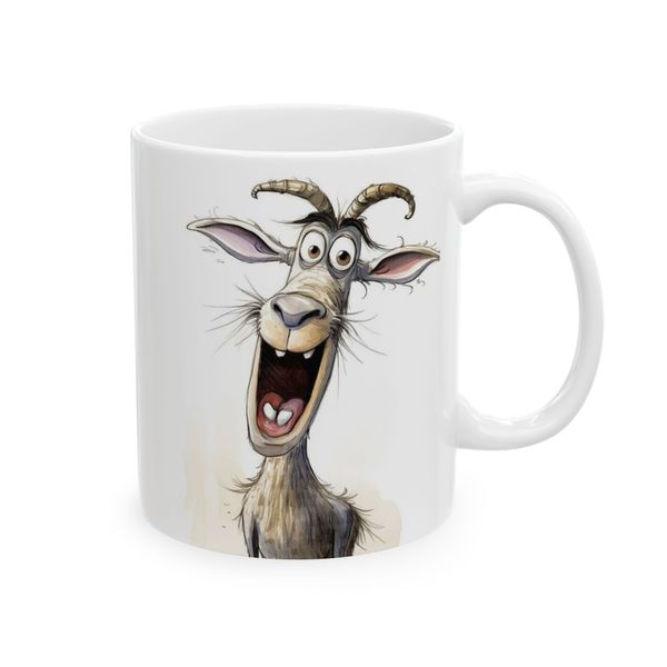 Funny Goat - just being a goat Coffee Mug