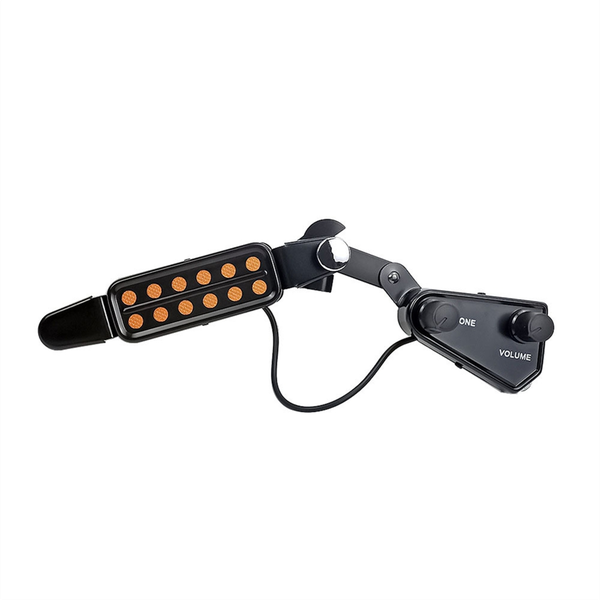 12-Hole P-011 Acoustic Guitar Sound Hole Pickup Magnetic Transducer