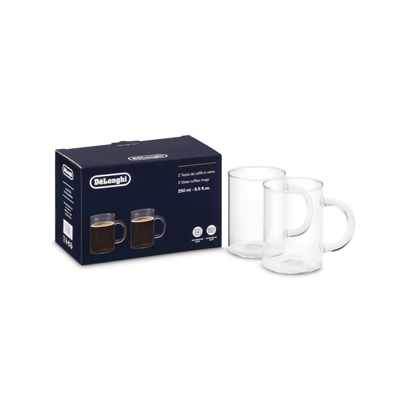 Delonghi - Long Coffee Mugs 250ml 2 Pack - DLSC320