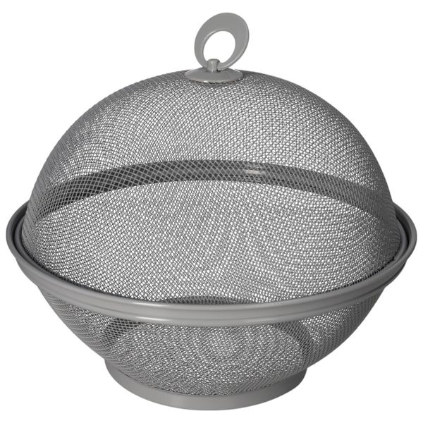 Danny Home Fruit Drain Basket with Lid 27cm - 2 Piece