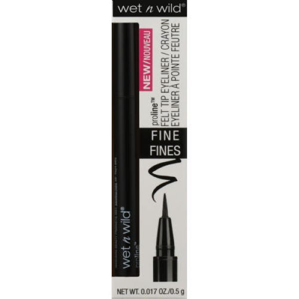 Wet n Wild Proline Felt Tip Eyeliner Black x 2
