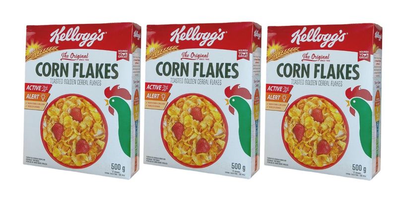 Kellogg's Corn Flakes Original ( 3 x 500g)