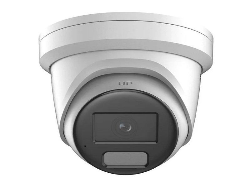 Hikvision 4MP Smart HybridLight ColorVu Fixed Turret Network Camera (Audio)
