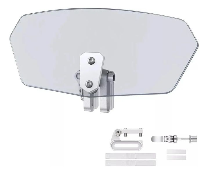 Motorcycle Windshield Extension Air Deflector Shield Universal