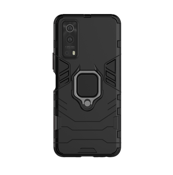 Shockproof Tiger Kickstand Magnetic Ring Case For Vivo V21 VivoV21 5G