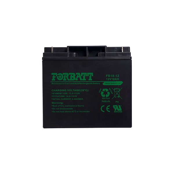 12V 18Ah VRLA AGM Forbatt Battery