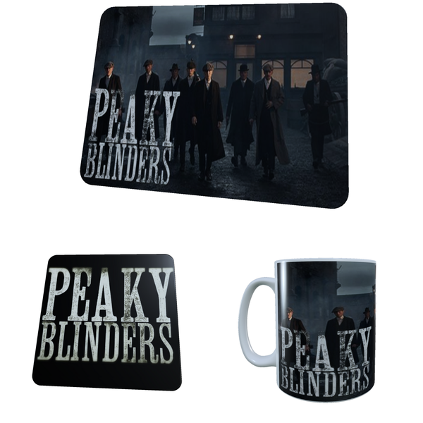 Peaky Blinders - Collection - Coffee Mug, Coaster, and Mouse Pad Combo
