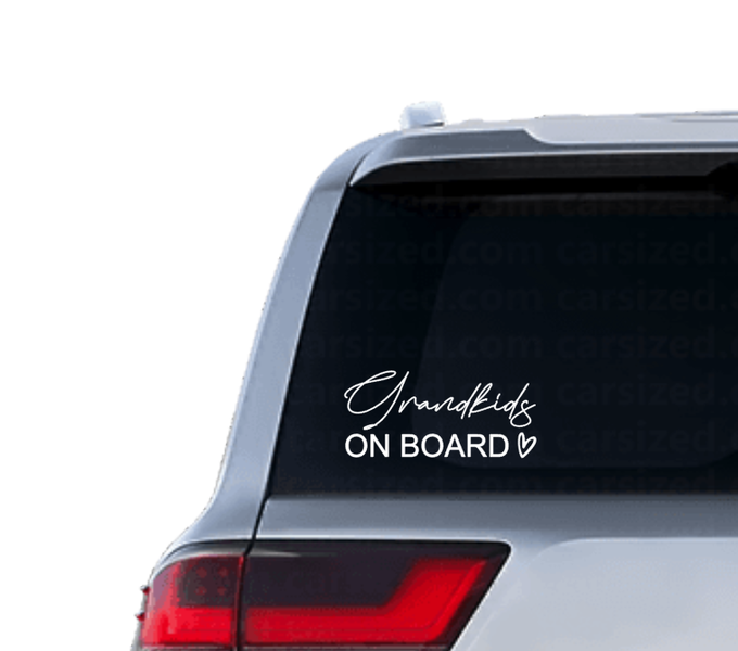 Baby/Grandkids on board B - 2 pack