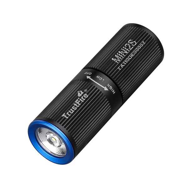 Trustfire Mini2S, 220 Lumen, 57m Throw, Rechargeable Keyring Light