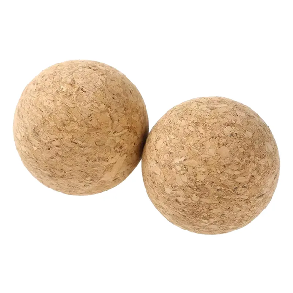 Cork Massage Balls - 2.75 Inches - Pack of 2