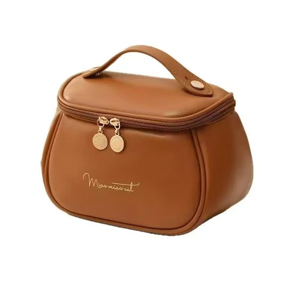 Waterproof Makeup Bag - Large Portable Cosmetic Case