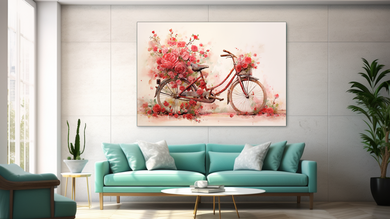 Canvas Wall Art - Botanical Bliss Abstract - JT0054