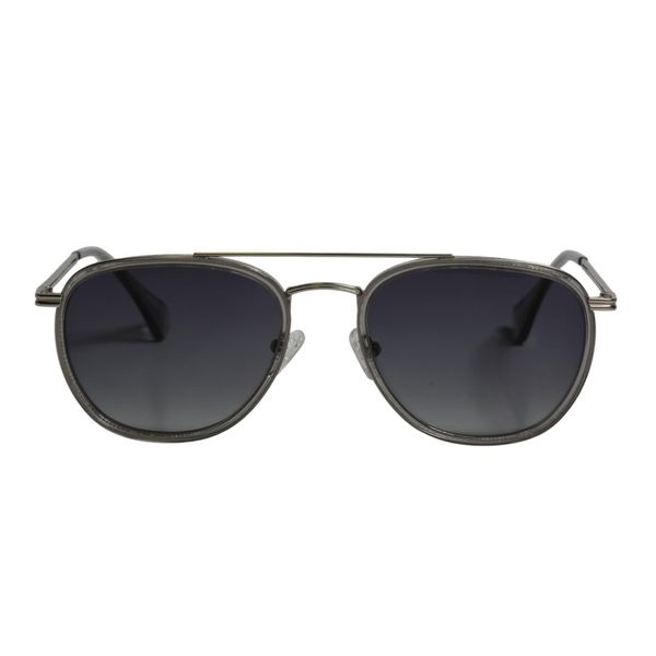 Superfine Abel Grey Aviator Sunglasses