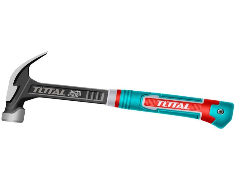 Total Tools 450g Industrial Claw Hammer