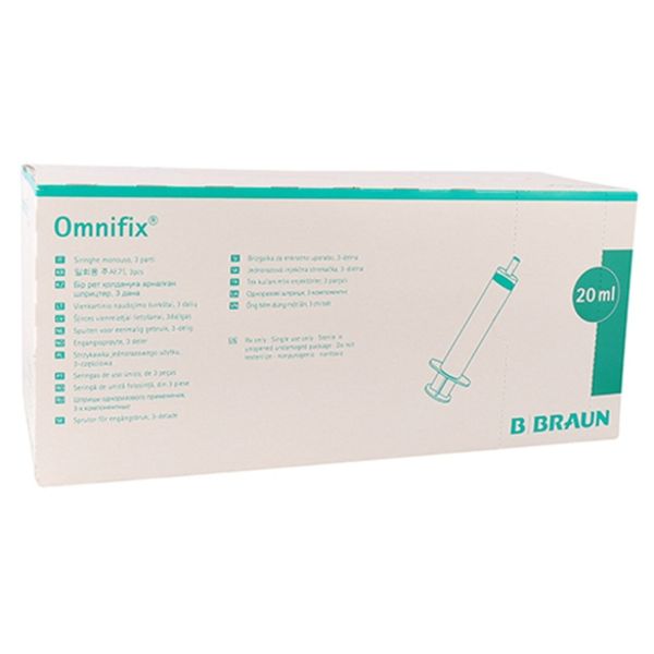 B-Braun - Syringe 2 Part Luer Lock 100's