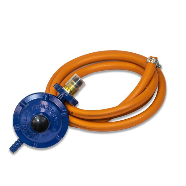 Conic 8mm LPG Gas Hose with LPG Regulator