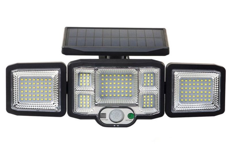 Flashy 136 LED Solar Powered Sensor Light