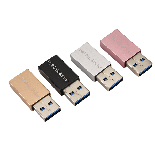 4PCS USB Data Blocker Charge-Only USB Jacking Prevention Adapter