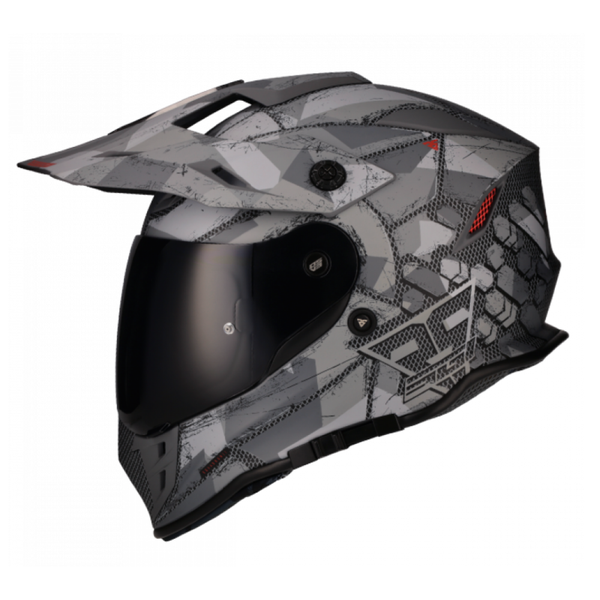 Spirit DSV3 Squadron Grey/Red Helmet