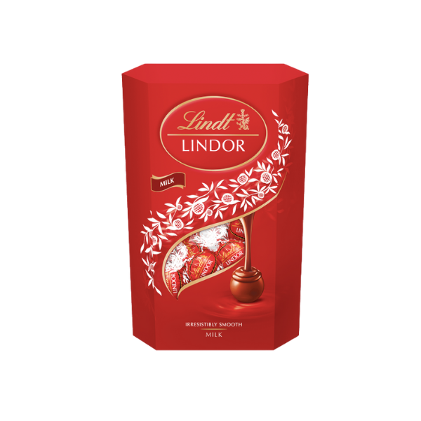 Lindt- Lindor Milk Cornet 12 x 200g | Buy Online in South Africa ...