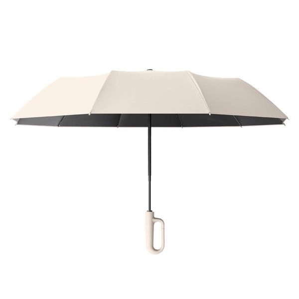 Folding Automatic Sun Umbrella Windproof Suitable for 2-3 People