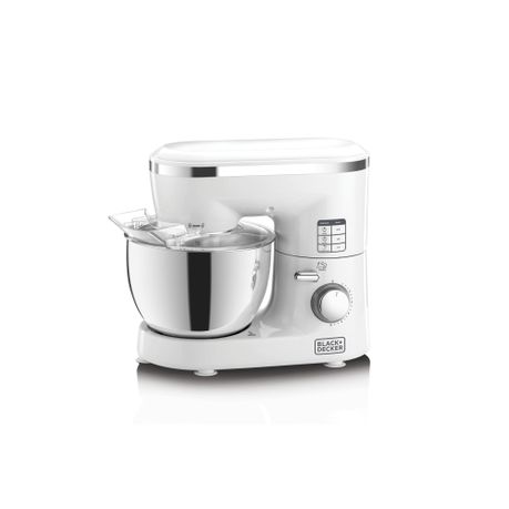 Black Decker 1000W 6 Speed Stand Mixer with Stainless Steel Bowl