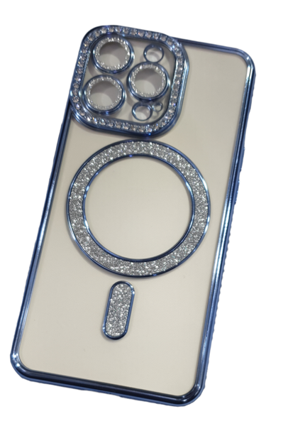 Magsafe Wireless diamond Case Cover for iPhone 14 ProMax