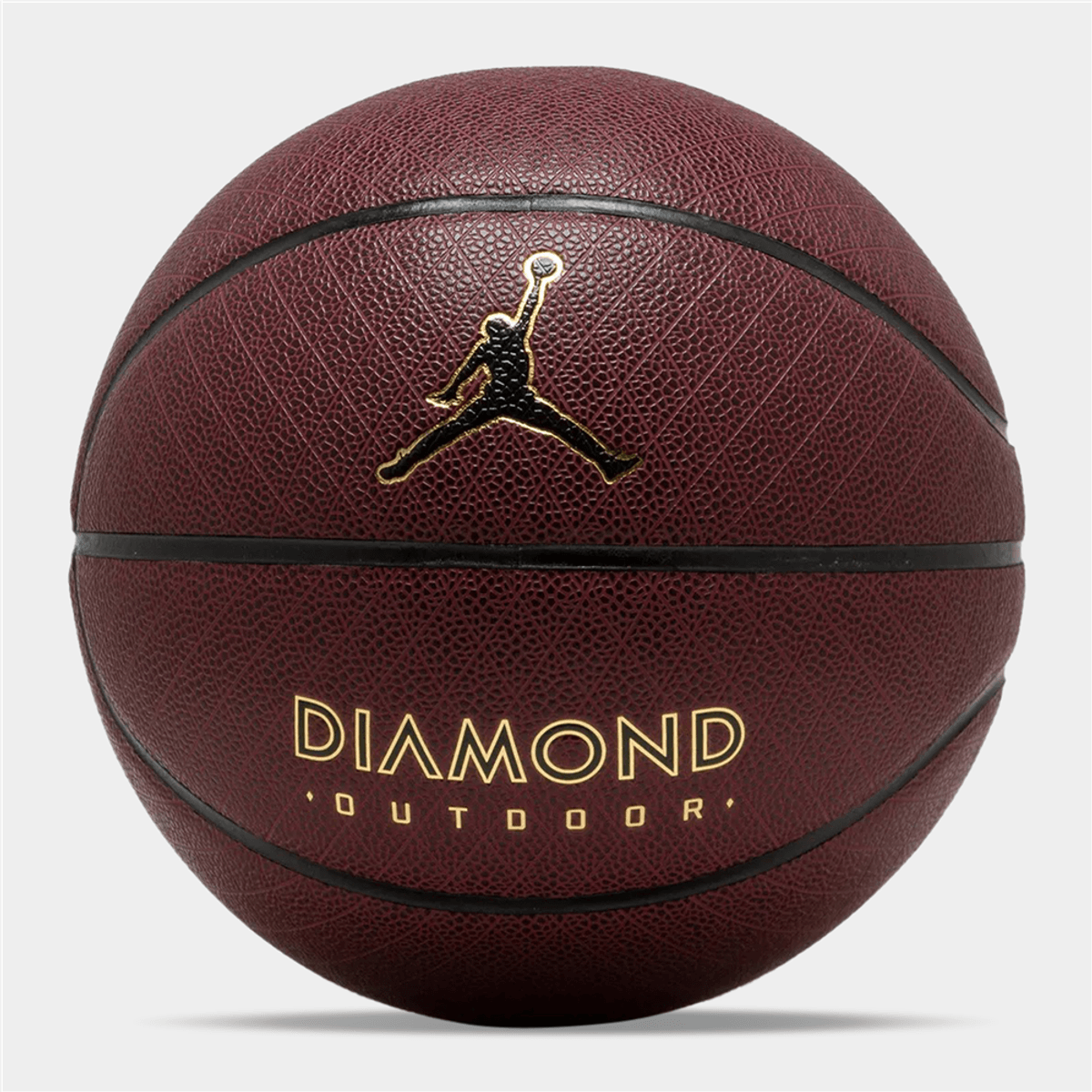 Jordan Outdoor Deflated Basketball Amber/Black/Metallic Gold/Black 07