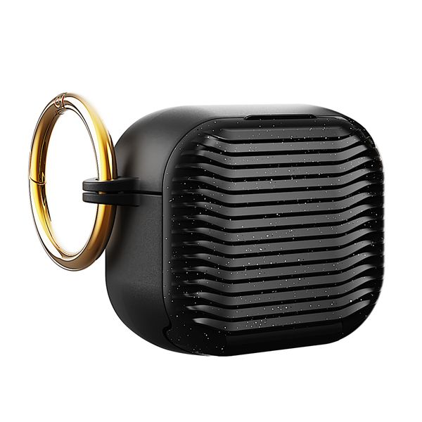 Built-in Makeup Mirror Design Silicone Case Compatible with AirPods 4 2024
