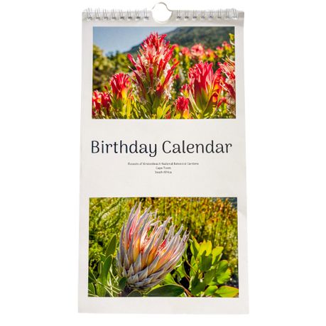 Flowers of Kirstenbosch Birthday / Special Dates Calendar Image