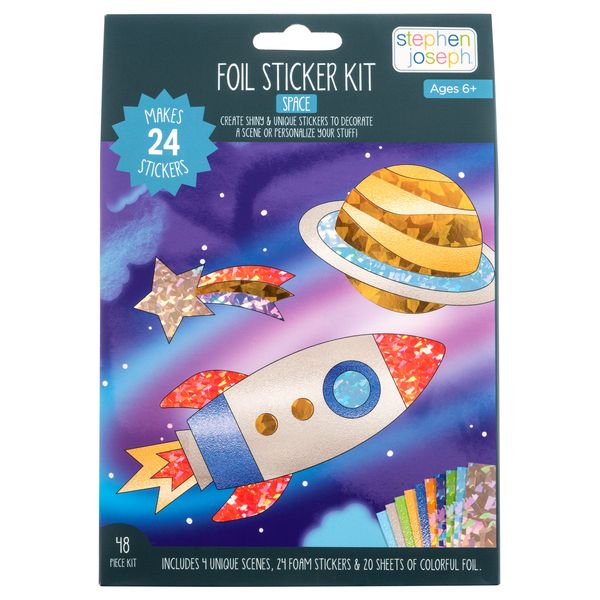 Stephen Joseph Foil Sticker Kit Space