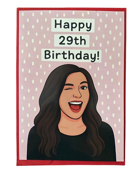 Birthday Card Funny - Wink