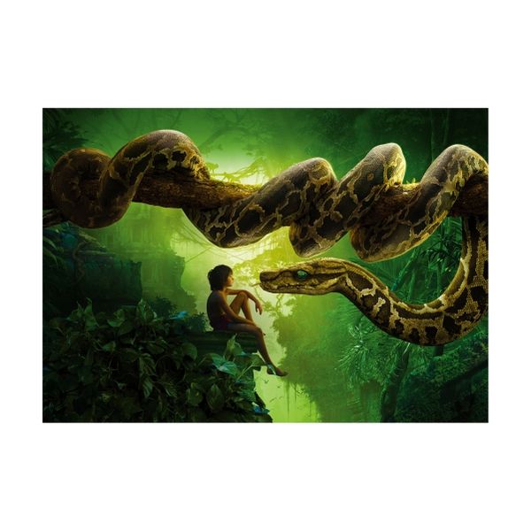 Mowgli and Kaa - A1 poster