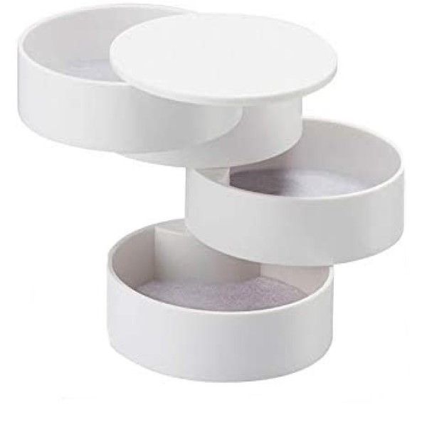 4 Tier Rotary Jewelry Storage Holder