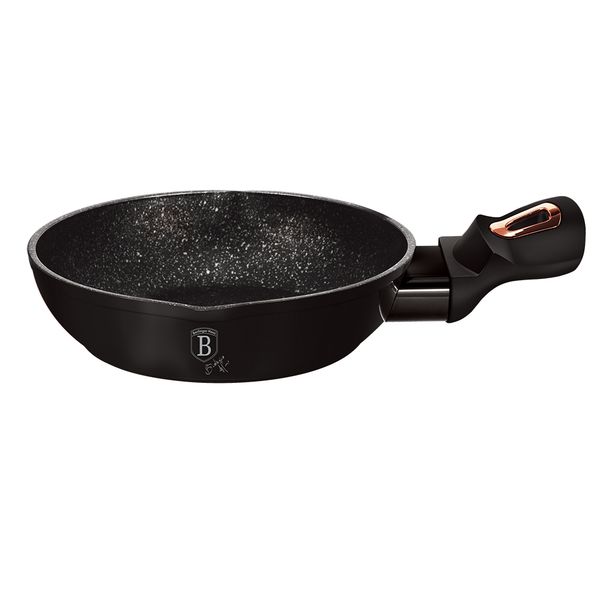 Berlinger Haus 16cm Titan Non-Stick Coating Egg Pan - Black Rose