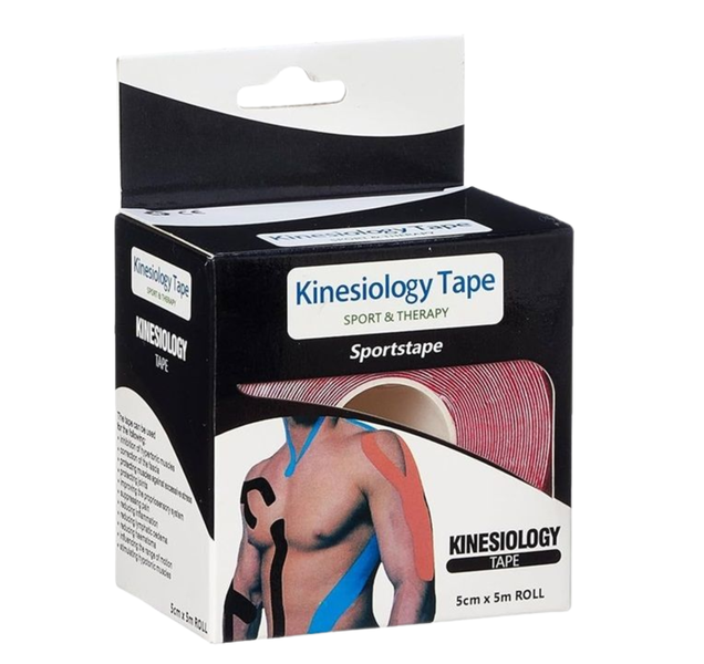 Kinesiology Tape for Muscle Support and Recovery - 5cm x 5m Roll Blue