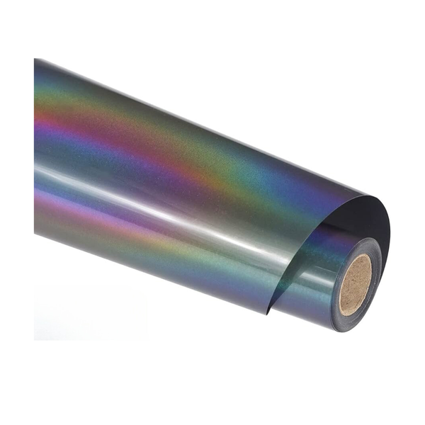 PU T-Shirt Transfer Vinyl - Reflective Rainbow 61cm x 2m