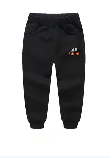 Men Black Car Cotton Regular Trouser