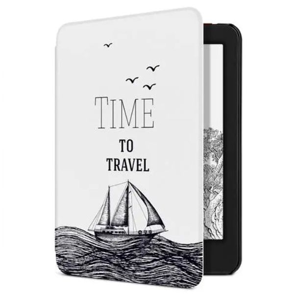 PU Protective Case with Hand Strap Compatible with 6" New Kindle 2022