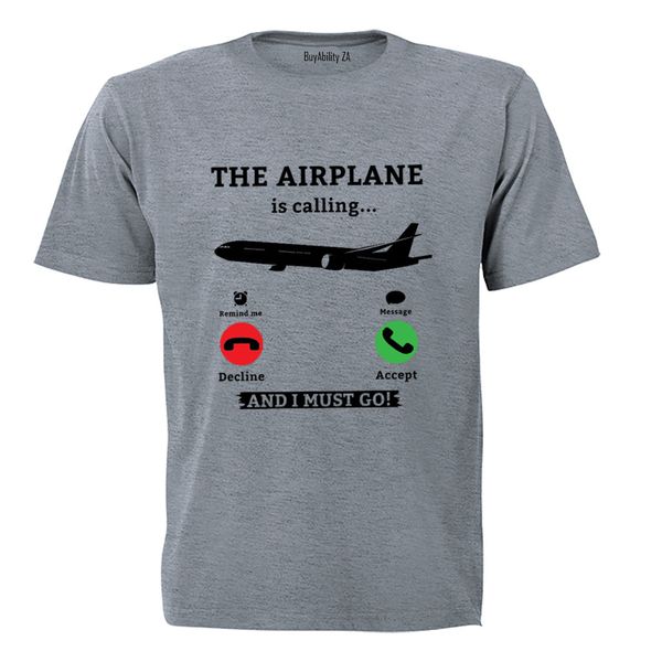 The Airplane Is Calling - Kids T-Shirt