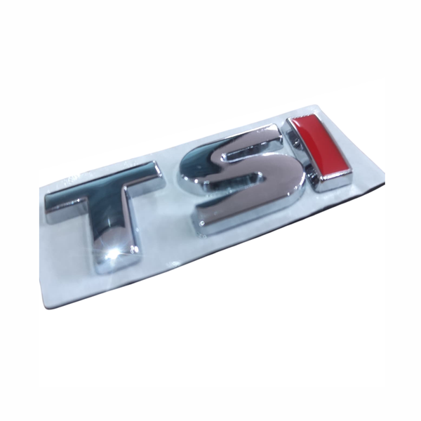 TSI Badge Red &amp; Silver Small ( Red I )