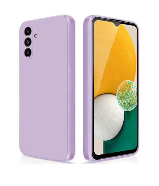 Liquid Silicone Back Case For Samsung Galaxy A05s- Purple