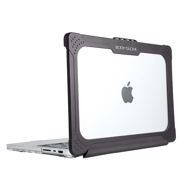 Body Glove Everest Hardshell Cover For 14" MacBook Pro (2021) Black/Clear