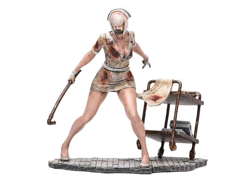 Official Silent Hill 2: Limited Edition 9-Inch Statue - Bubble Head Nurse