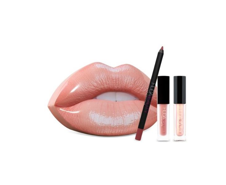 Huda Beauty - Contour &amp; Strobe Liquid Lip Set (Bombshell &amp; Ritzy)