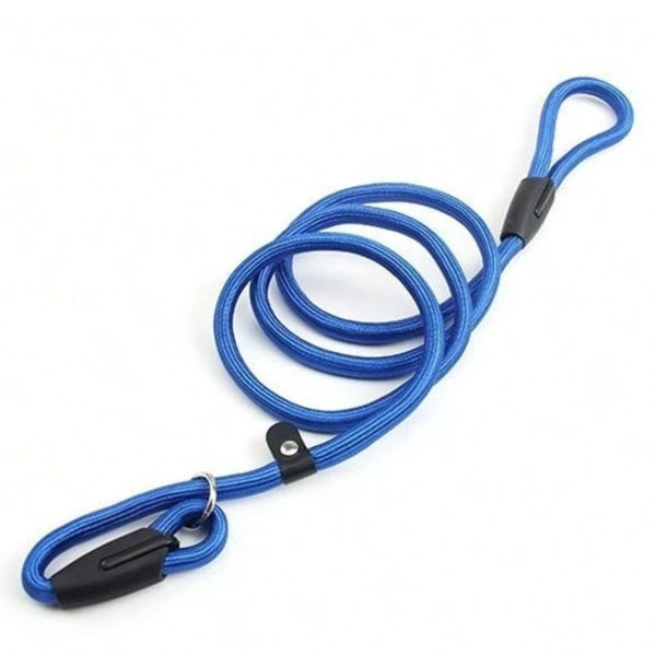 Slip-Rope Dog Lead 1.3M Long 8MM Thick Slip-On Rope Leash