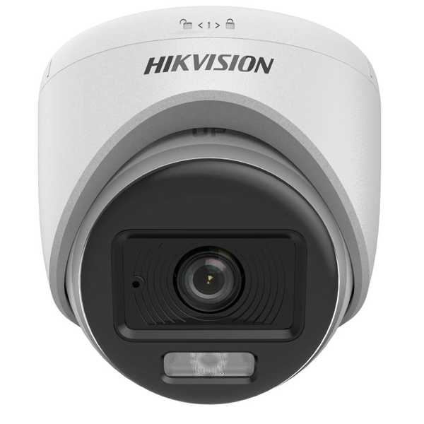 Hikvision 1080P Coloru Turret Camera with Smart Hybrid Light &amp; Audio