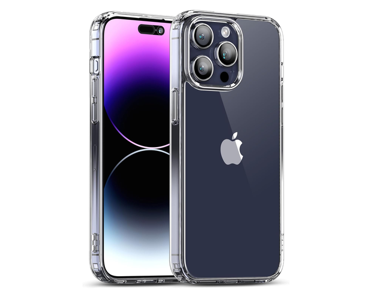 Clear Case Slim TPU Shockproof Cover Compatible with iPhone 14 Pro Max
