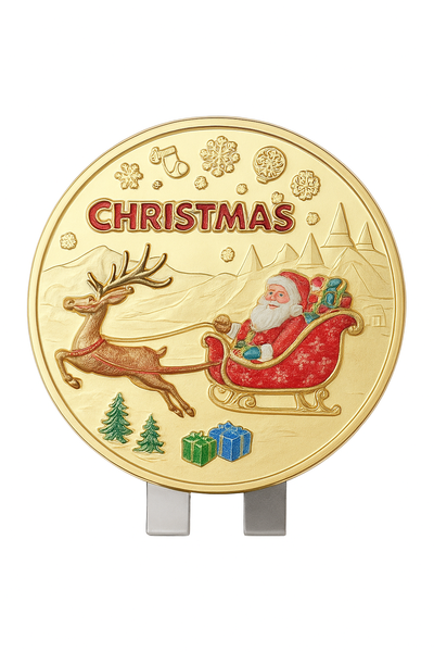 Christmas Golf Ball Marker